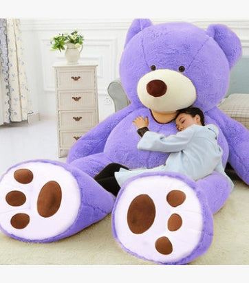 Géant ours en peluche jouet énorme jouets doux coque en cuir