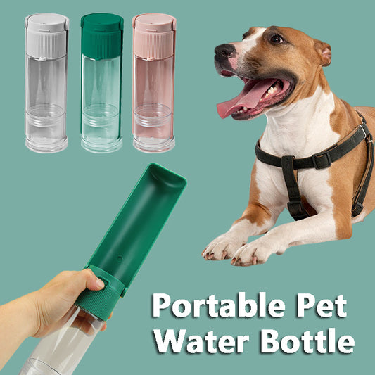 Fournitures pour animaux de compagnie portables pour bouteille d'eau, bol à boire pour chien, tasse de voyage en extérieur pour chiens et chats, distributeur d'eau, nourrisseur.