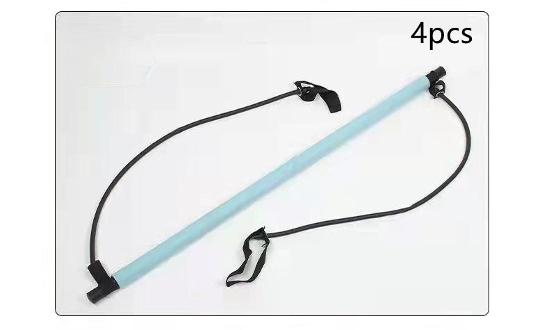 Bâton d'étirement Pilates Yoga Home Stretch Training Puller Bâton de fitness multifonctionnel