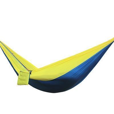 Hamac de randonnée - Hamac double en nylon parachute portable pour extérieur