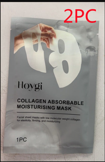 Masque Bio Collagène Véritable Profond, Masque de Collagène de Nuit, Masque de Soins du Visage au Collagène Hydratant Anti-Âge