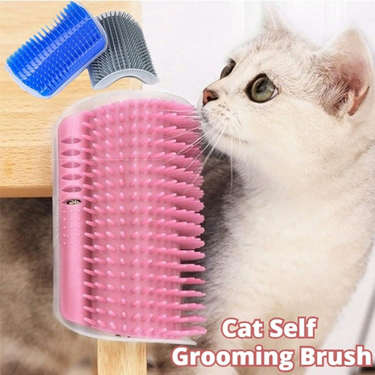 Brosse de toilettage pour chat, dispositif de frottement mural pour animaux de compagnie.