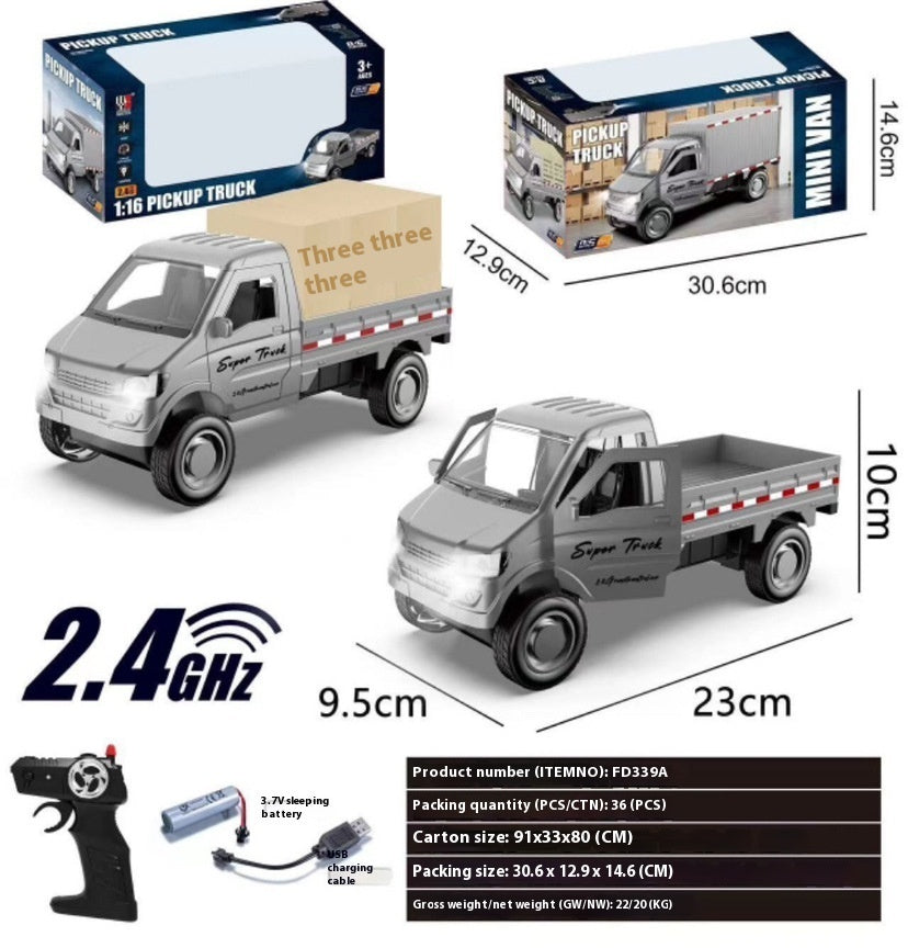 Voiture télécommandée Wuling Microcalorie jouet rechargeable.