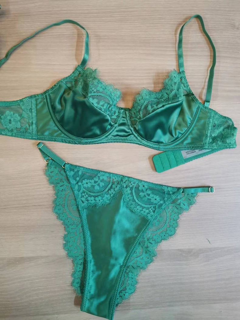 Soutien-gorge Lingerie Dentelle Sexy D’été Pour Femmes