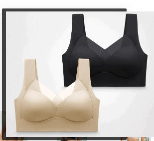 Soutien-gorge de poitrine sans anneau en acier pour femme