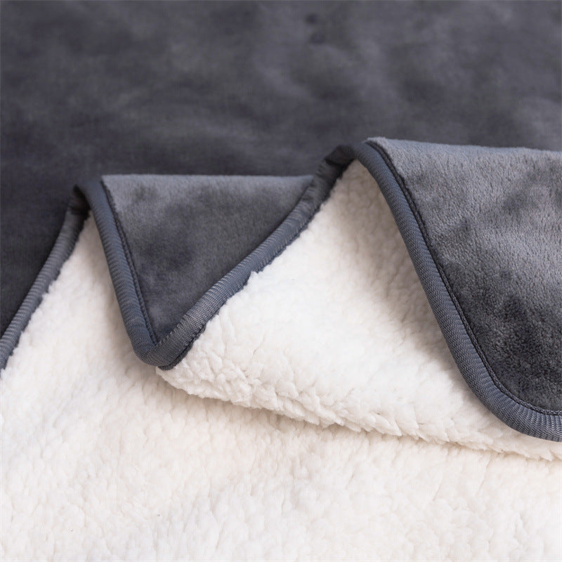 Couverture imperméable en laine de mouton pour animaux, coussin absorbant pour urine, réutilisable et lavable.