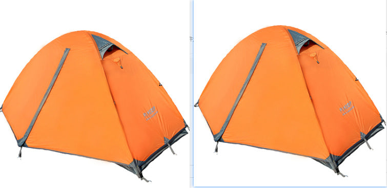 Tentes de camping doubles imperméables pour l'extérieur Équipement de camping ultra-léger pour les hautes montagnes et les champs de neige.