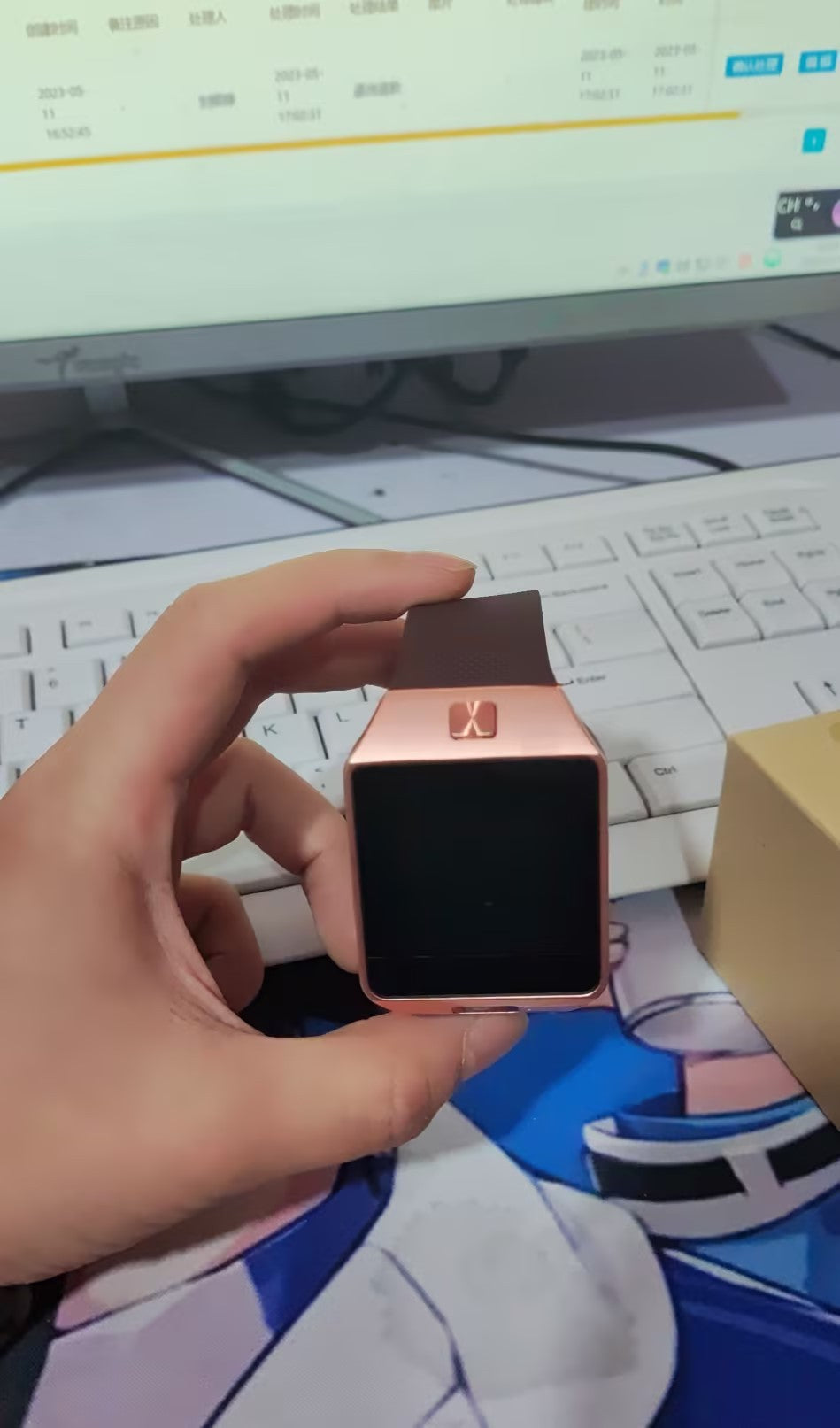 Montre connectée Bluetooth avec écran tactile