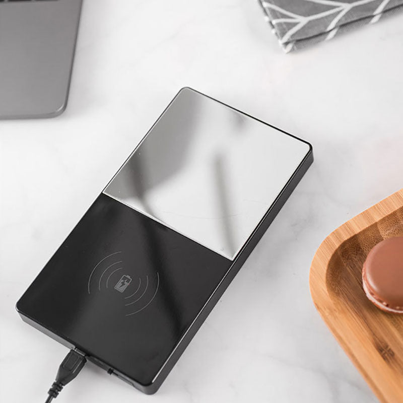 Chargeur sans fil électrique de tasse chauffante 2 en 1 pour café et lait à domicile et au bureau.