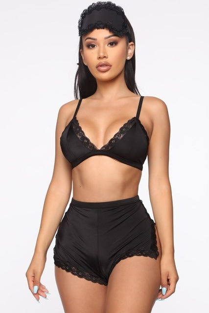 Femmes Sexy Vêtements de nuit Lingerie Dentelle Soutien-gorge