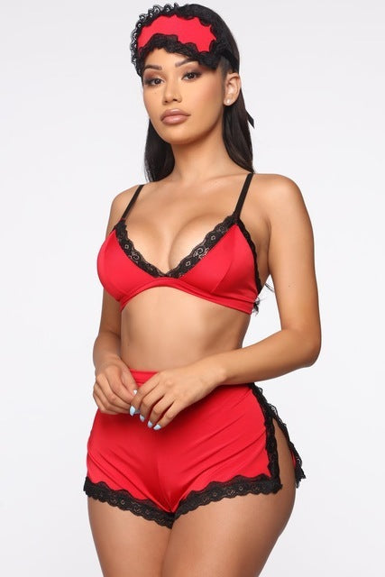 Femmes Sexy Vêtements de nuit Lingerie Dentelle Soutien-gorge