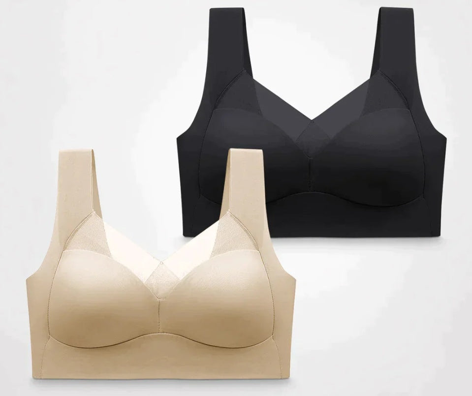 Soutien-gorge de poitrine sans anneau en acier pour femme