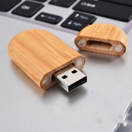 Coffret cadeau clé USB en bois érable bambou créatif