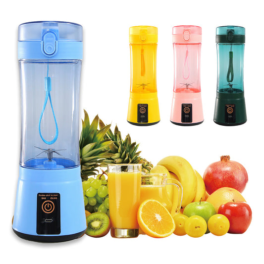 Extracteur de jus de fruits électrique portable sans fil, mixeur mini rechargeable par USB, machine à smoothie multifonction pour l'été, fournitures de cuisine.