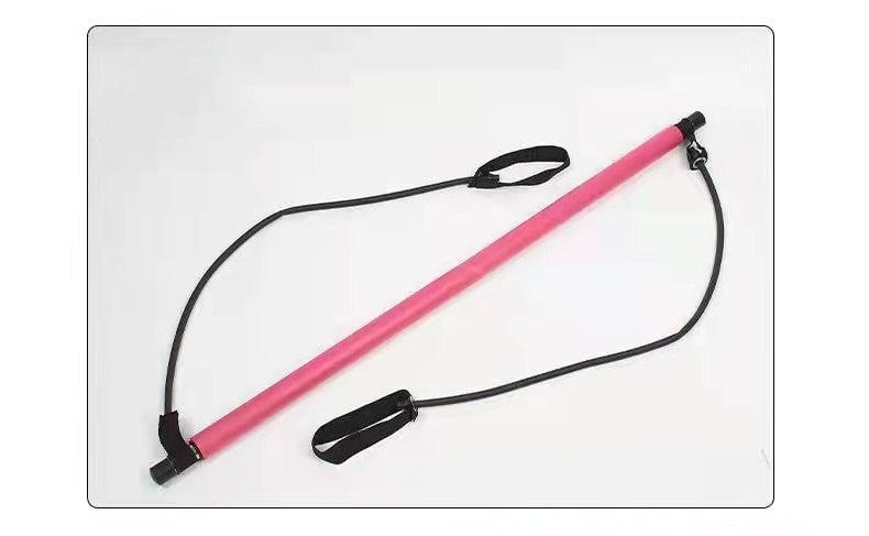 Bâton d'étirement Pilates Yoga Home Stretch Training Puller Bâton de fitness multifonctionnel