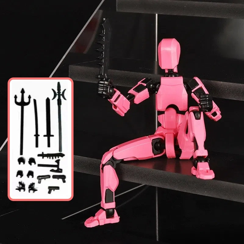 Robot mannequin d'action multi-articulé et transformable, imprimé en 3D, en vente chaude, modèle de poupée pour enfants.