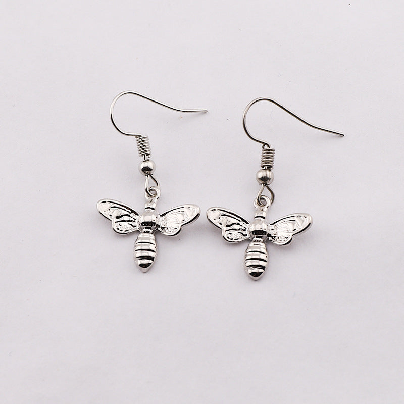 Boucles d'oreilles insectes personnalisées punk rétro