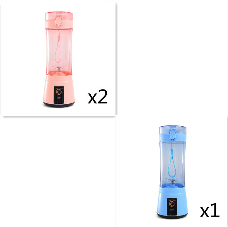 Extracteur de jus de fruits électrique portable sans fil, mixeur mini rechargeable par USB, machine à smoothie multifonction pour l'été, fournitures de cuisine.