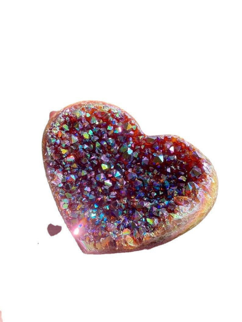 Ornements artisanaux en résine pour cadeau de Saint-Valentin en cristal imitation