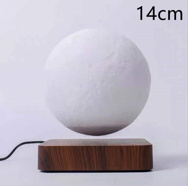 Lampe de table à lévitation magnétique Lumière de lune Imprimante 3D Planète Lumière de nuit