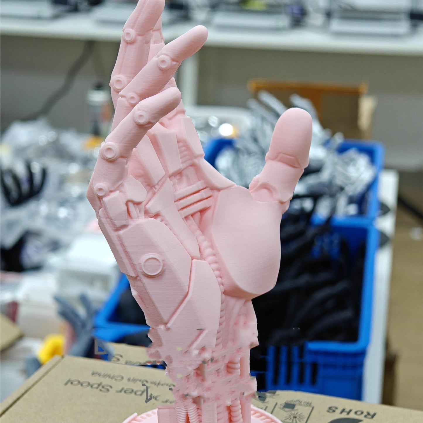 Support de poignée intégré pour manipulateur d'impression 3D