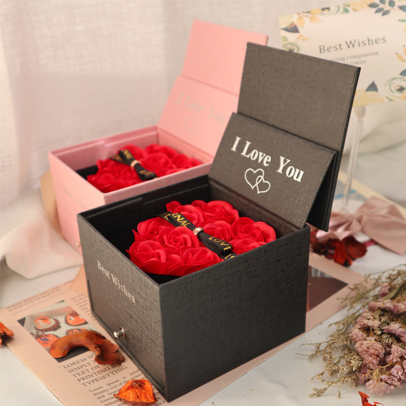 Coffret cadeau pour bijoux Double Life Rose