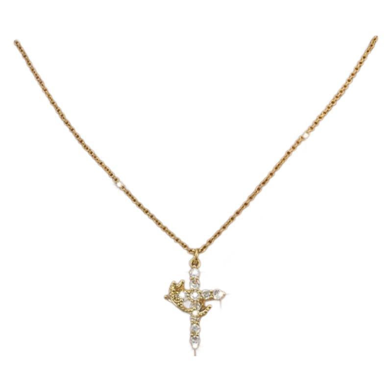 Collier rotatif Cross Crown assorti