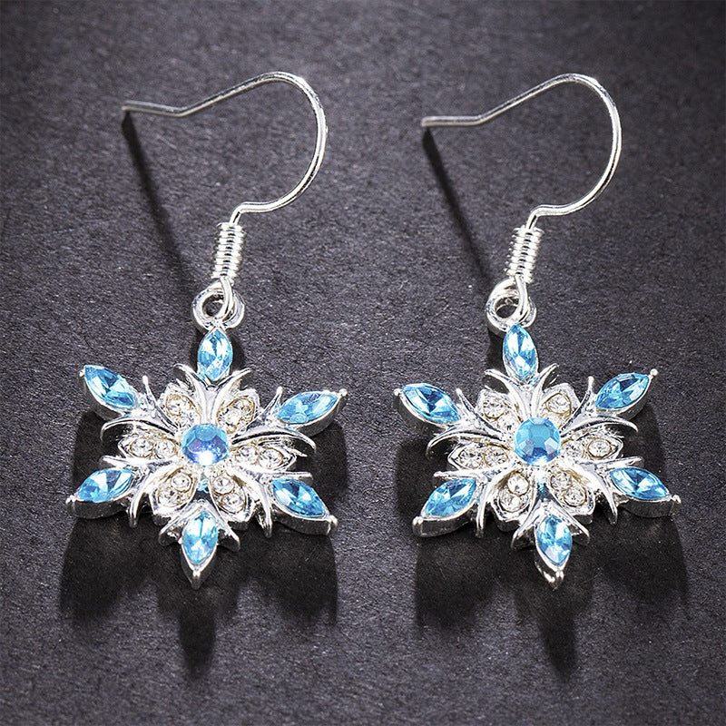 Boucles d'oreilles en bijoux bicolores