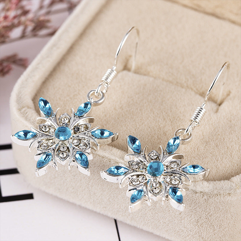 Boucles d'oreilles en bijoux bicolores