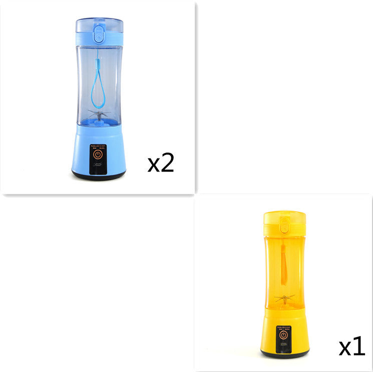 Extracteur de jus de fruits électrique portable sans fil, mixeur mini rechargeable par USB, machine à smoothie multifonction pour l'été, fournitures de cuisine.