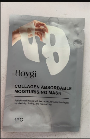 Masque Bio Collagène Véritable Profond, Masque de Collagène de Nuit, Masque de Soins du Visage au Collagène Hydratant Anti-Âge