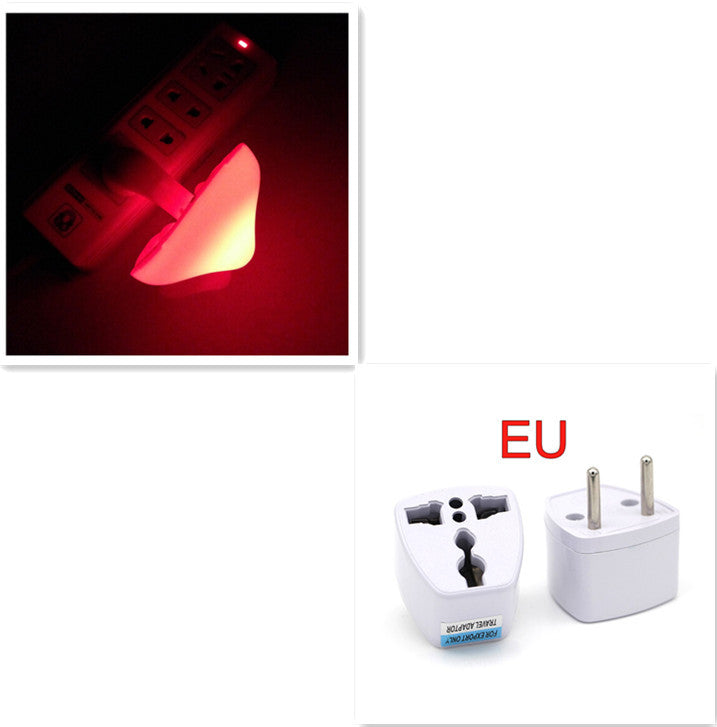 Lampe de nuit LED champignon avec prise murale, prise EU/US, lumière blanche chaude, capteur de contrôle de lumière, éclairage de chambre, décoration intérieure.