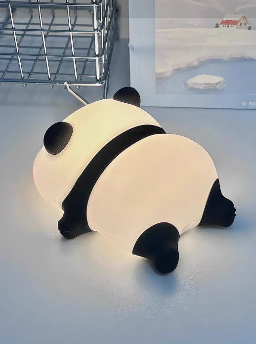 Lampe de nuit en silicone mignonne en forme de mouton, lampe de chambre pour la décoration de la chambre d'enfants, rechargeable avec minuterie et fonction de variation de lumière pour le sommeil.