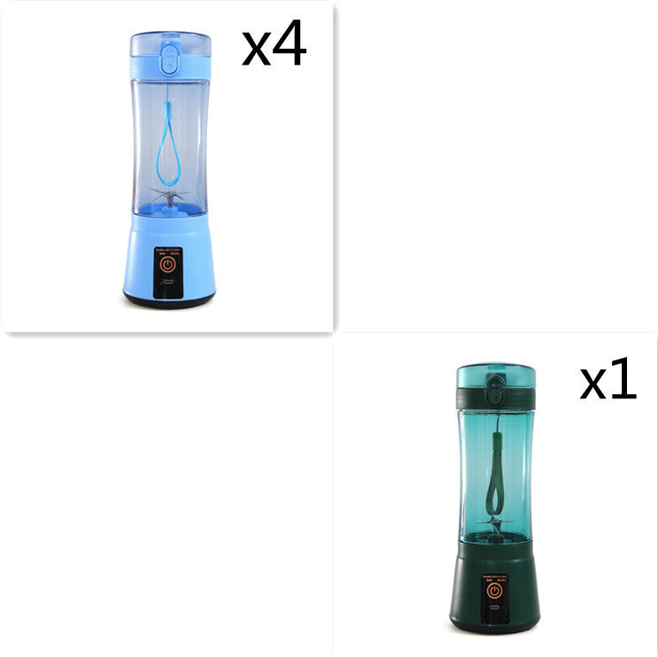 Extracteur de jus de fruits électrique portable sans fil, mixeur mini rechargeable par USB, machine à smoothie multifonction pour l'été, fournitures de cuisine.