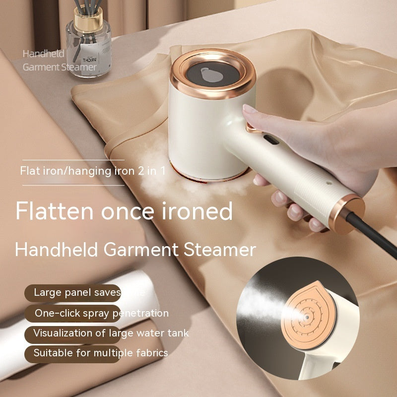 Mini Portable Handheld Steam Iron for Clothes, Fabric Steamer, Travel Iron, Vertical Household Appliances, Ironing Machine with US Plug.