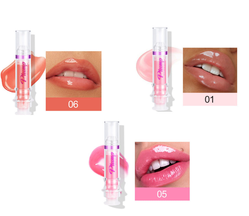 Nouvelle Tube Lip Rich Lip Color Légèrement Épicé Lip Honey Lip Glass Miroir Visage Lip Miroir Rouge à Lèvres Liquide