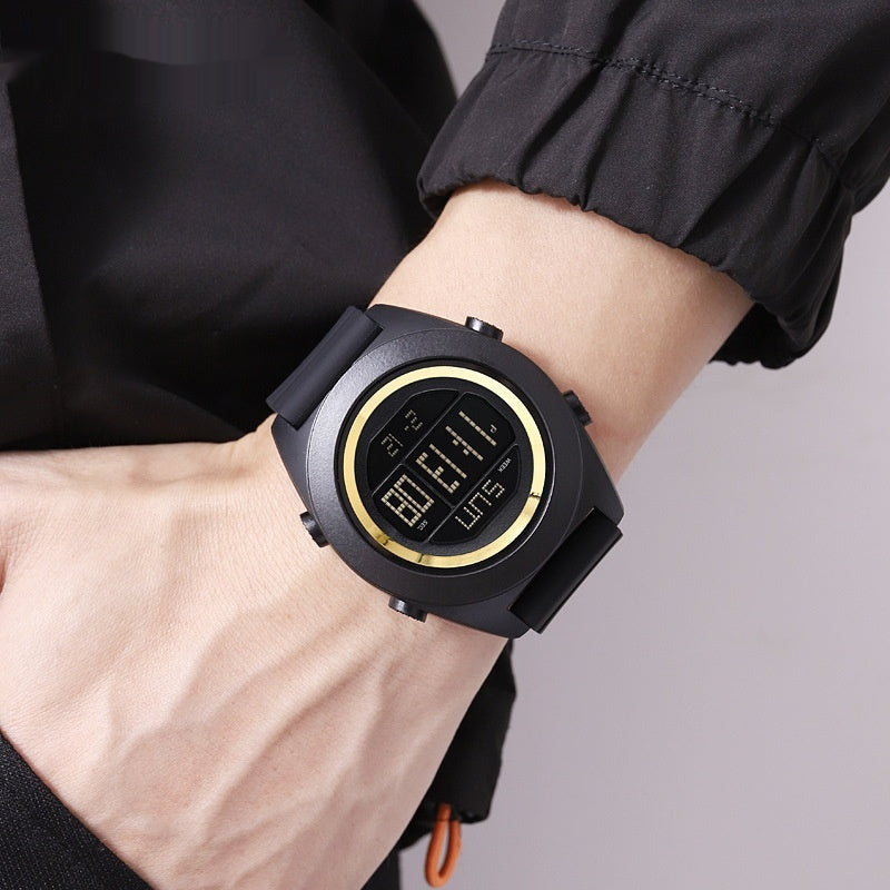 Montre électronique étudiante multifonctionnelle étanche de mode extérieure