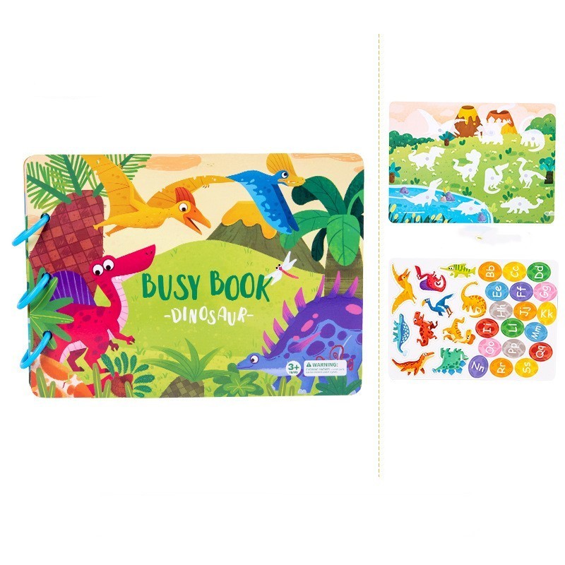 Livre d'activités pour enfants Jouets éducatifs Collage répété