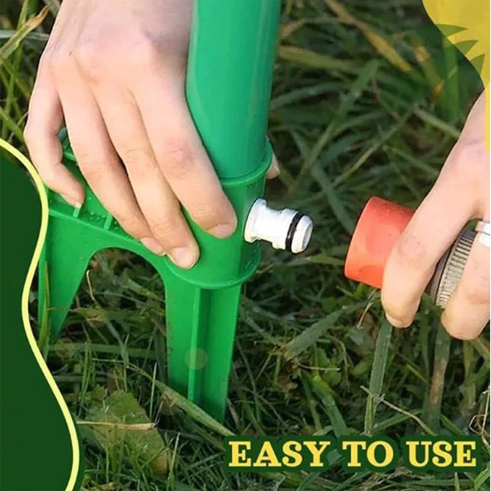 Arroseur de jardin Arroseur en plastique Arroseur tournesol Outil de travail de jardin Arroseurs réglables et tuyaux de jardin - KaoKao