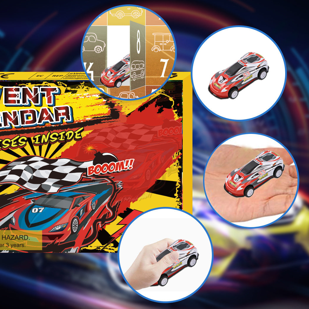 Coffret cadeau pour enfants Racing Countdown 24 Digital Blind Box