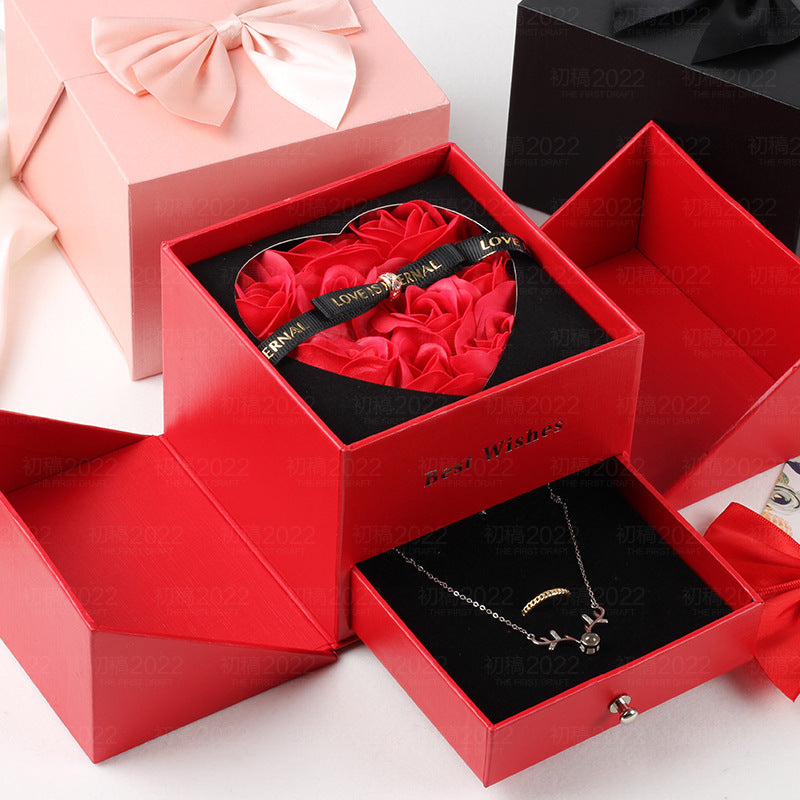 Coffret cadeau pour bijoux Double Life Rose