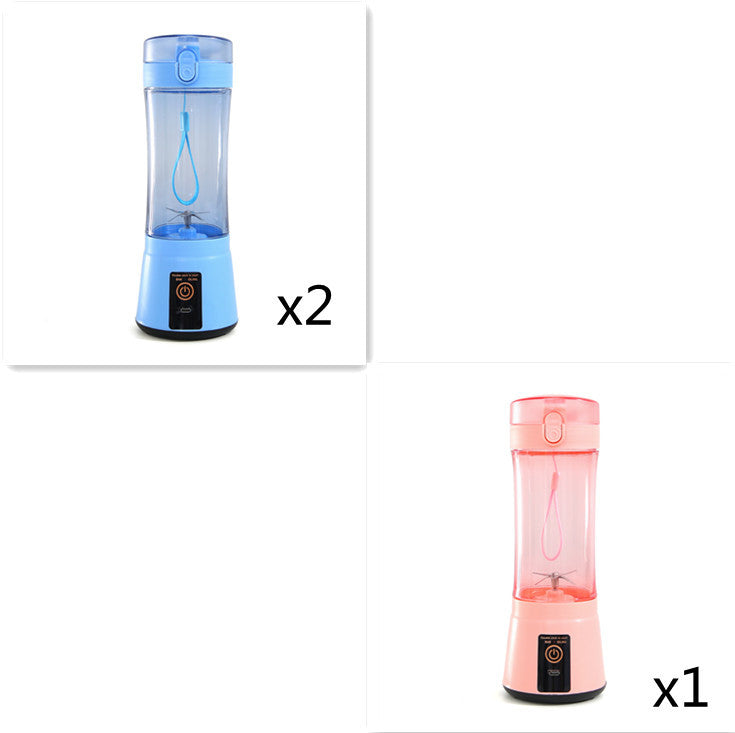 Extracteur de jus de fruits électrique portable sans fil, mixeur mini rechargeable par USB, machine à smoothie multifonction pour l'été, fournitures de cuisine.