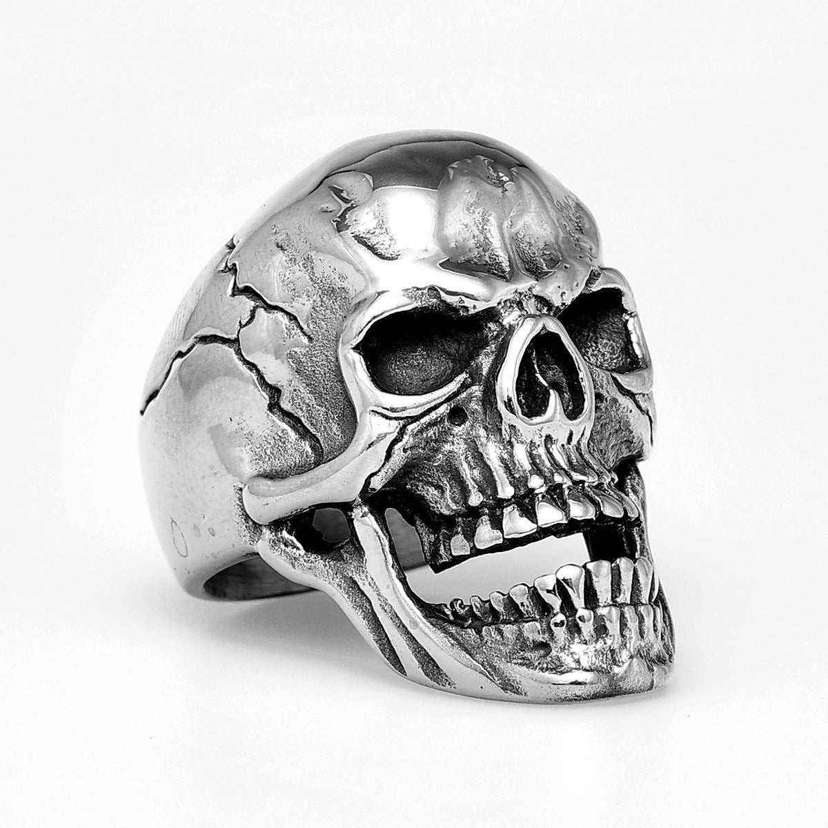 Bague crâne punk de personnalité de mode Halloween - KaoKao