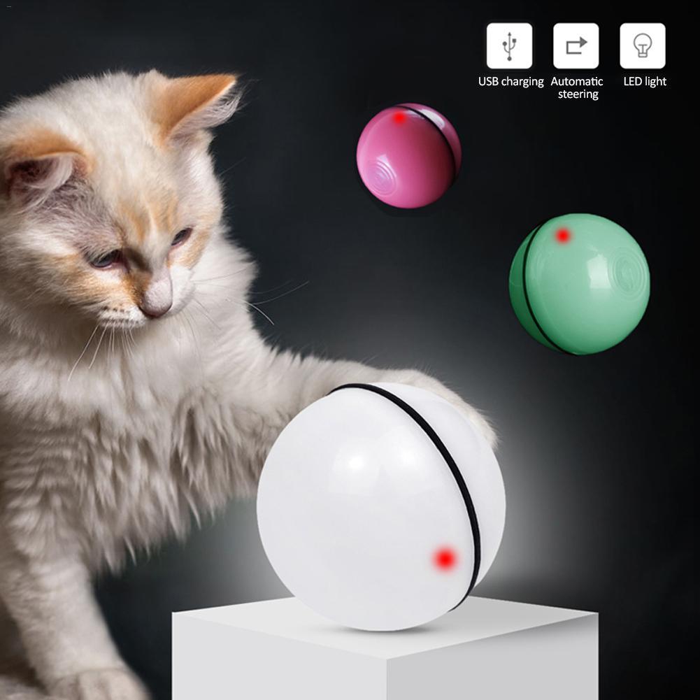 Balle de jouet électronique à laser LED pour chat amusant - KaoKao