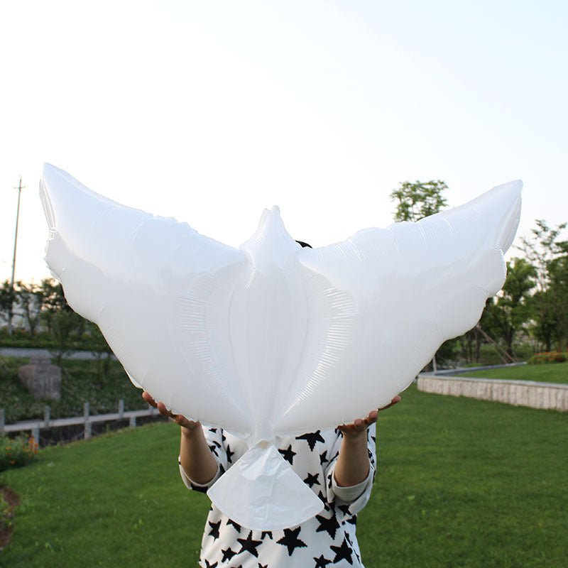 Ballon en aluminium avec un pigeon de la paix - KaoKao