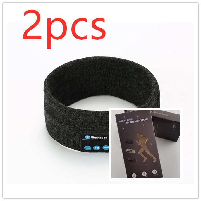 Bandeau de fitness en plein air compatible Bluetooth sans fil pour le yoga - KaoKao