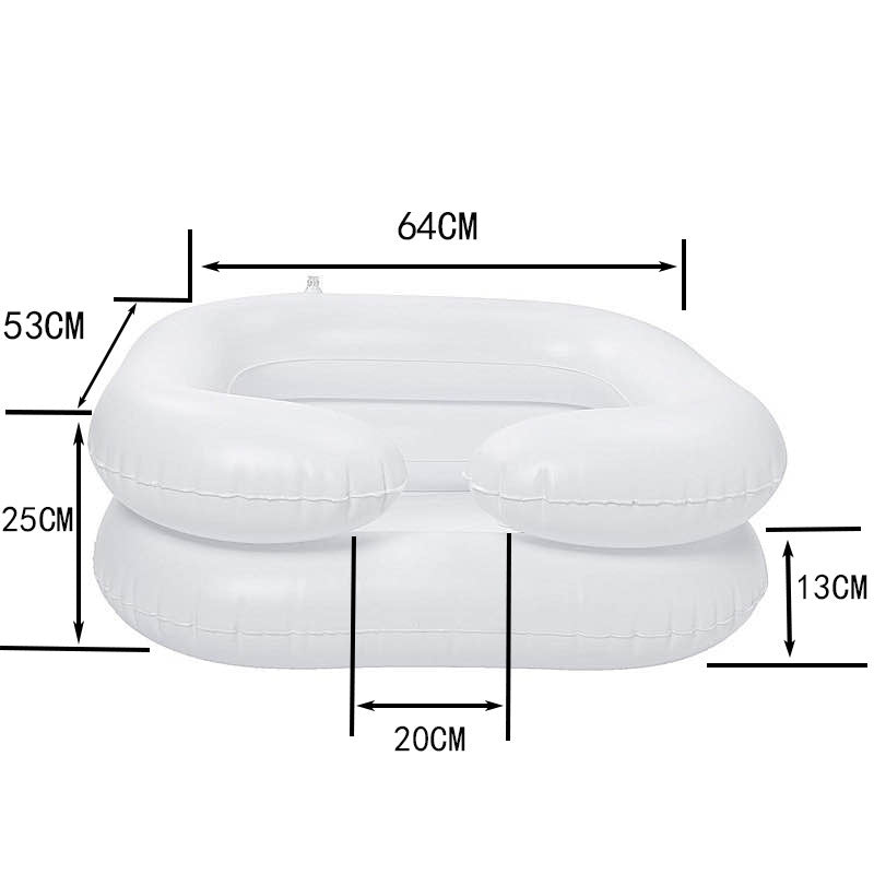 Bassin de shampooing gonflable pour soins aux personnes âgées - KaoKao