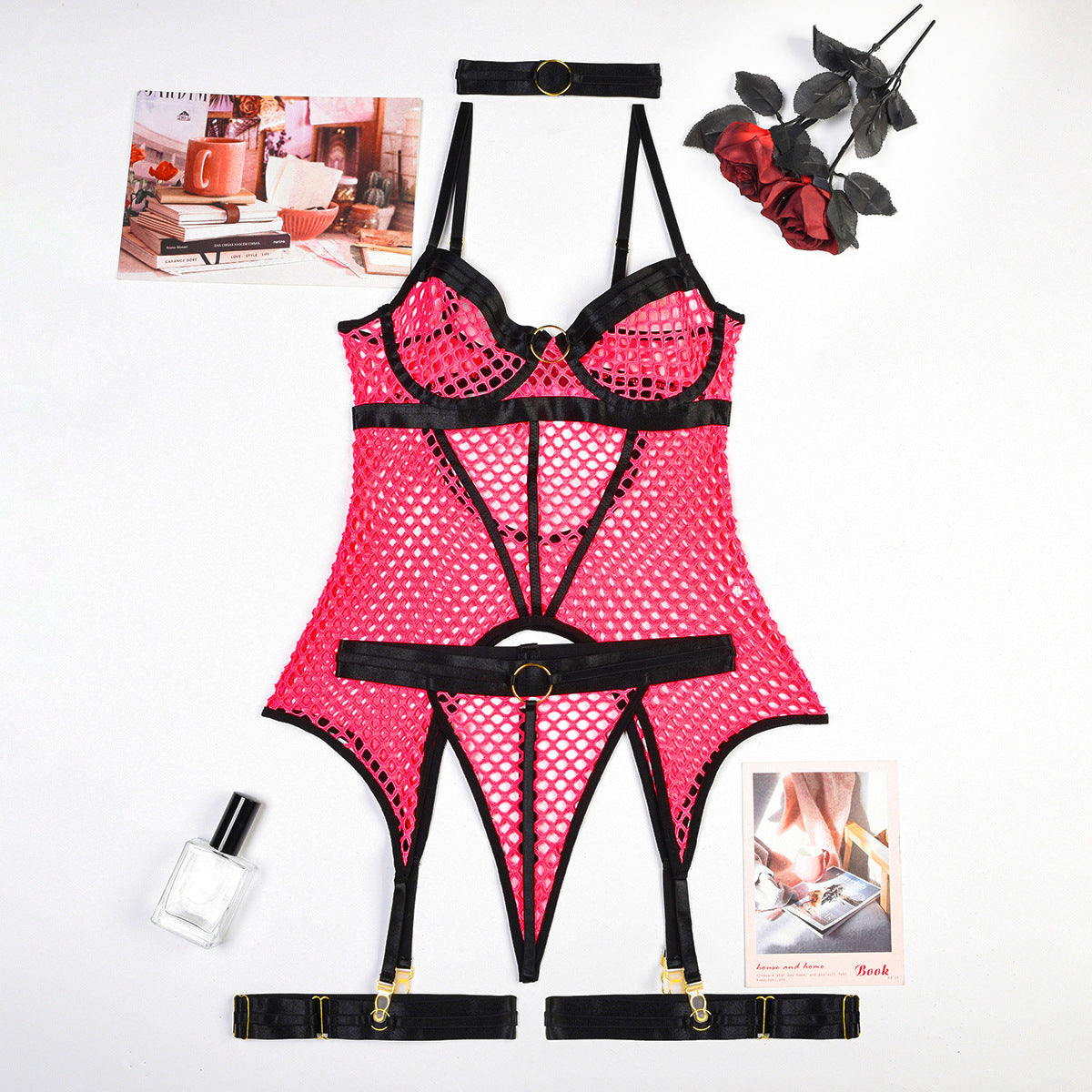 Lingerie sexy une pièce chaude pour femmes