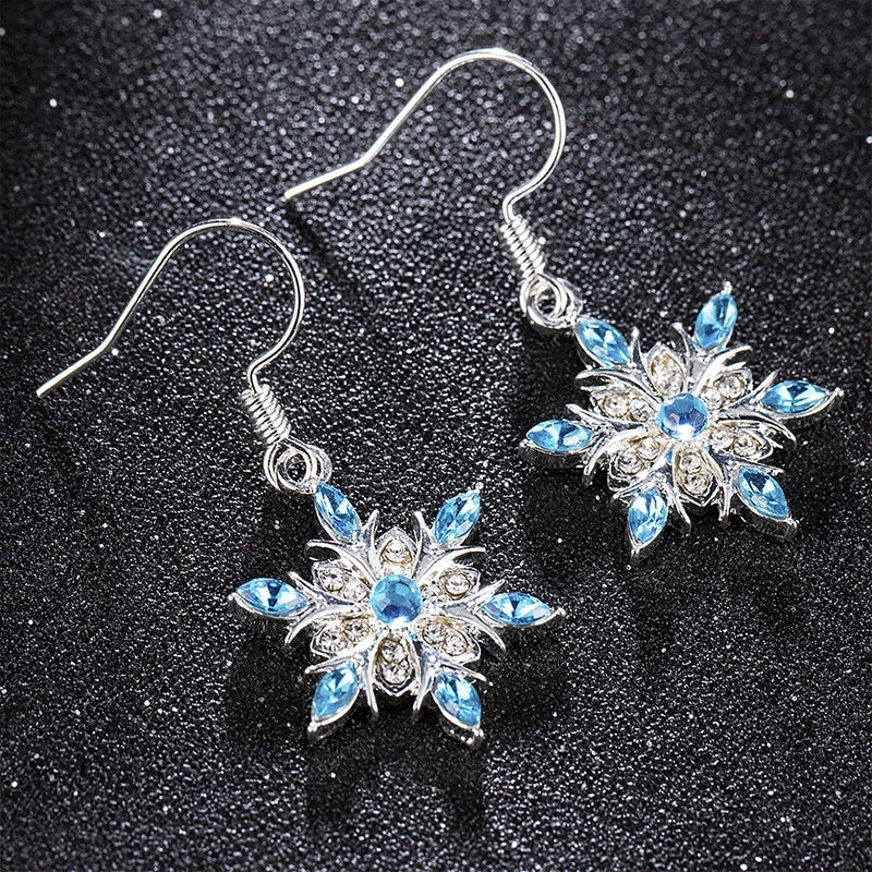 Boucles d'oreilles en bijoux bicolores