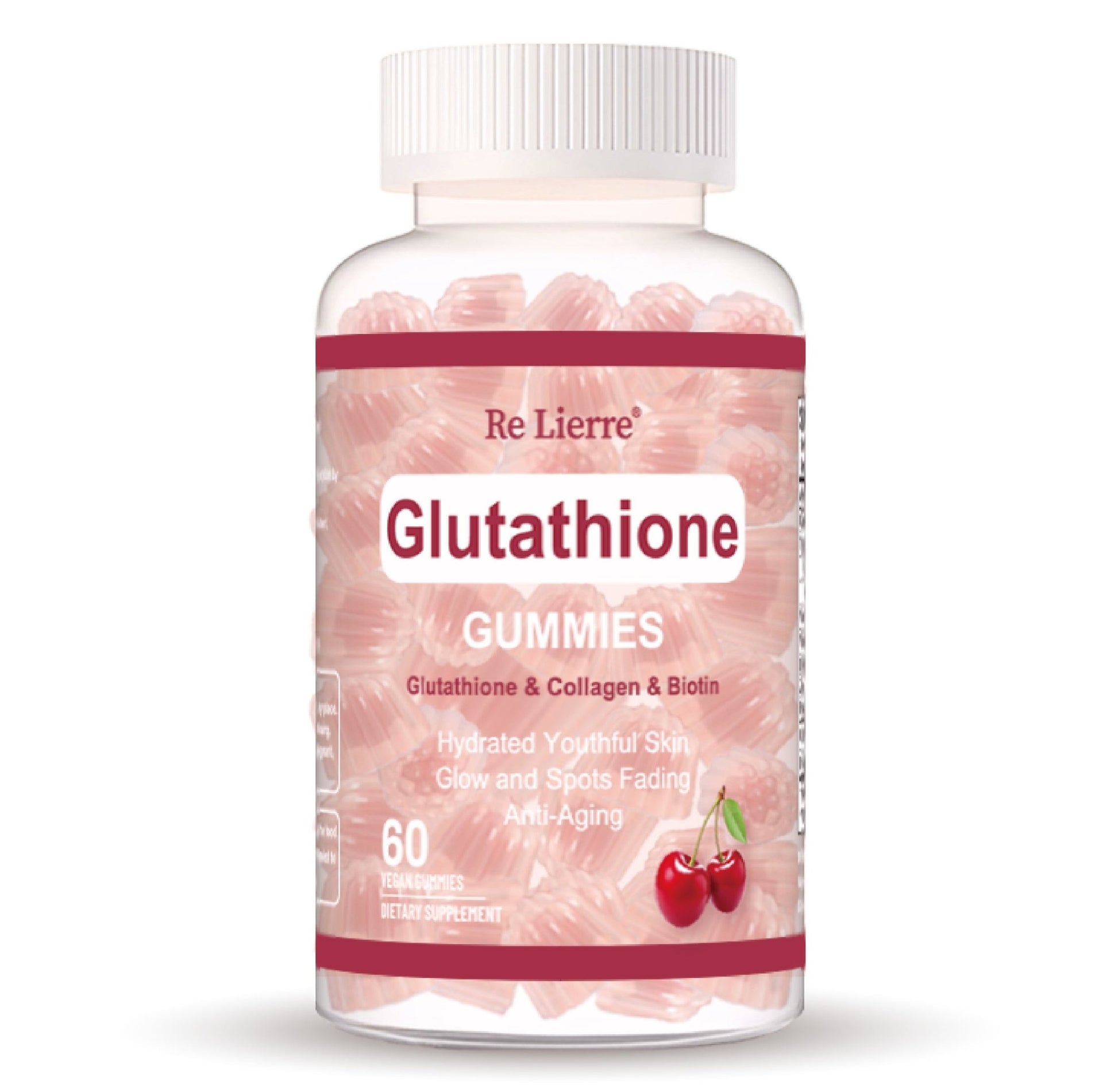 Bonbons gélifiés au glutathion et au collagène à la cerise - KaoKao